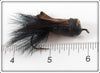 Heddon Black Ozark Ripley Bass Bug