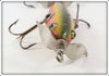 South Bend Early Yellow Belly Rainbow Three Hook Underwater Minnow