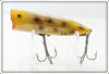 Heddon Fish Flash Yellow Black Spots Chugger FF 9540 YBS