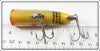 Heddon Fish Flash Yellow Black Spots Chugger FF 9540 YBS