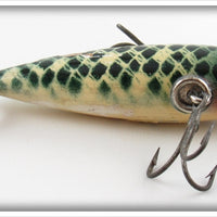 Vintage Pflueger Argyle Three Hook Neverfail Minnow Lure