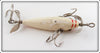 Pflueger White Blended Red Back Trade Minnow