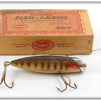 Vintage South Bend Pike Scale Fish Oreno Lure In Box 