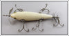 Pflueger All White Five Hook Neverfail Minnow With Monarch Props