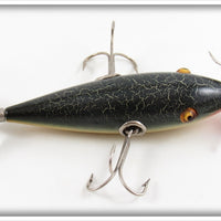 South Bend Green Cracked Back Underwater Minnow