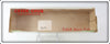 Creek Chub Banana Pikie Empty Box 716 DD Wood