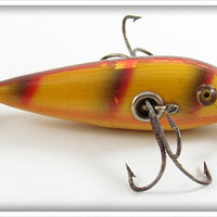 Vintage Heddon Bar Perch 100 Dowagiac Minnow Lure 109L