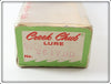 Vintage Creek Chub Coachdog Jointed Pikie Empty Lure Box 2617 DD Wood