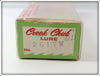 Vintage Creek Chub Coachdog Jointed Pikie Empty Lure Box 2617 DD Wood