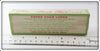 Creek Chub Fluorescent Green Jointed Pikie Empty Box 2600 FG Wood