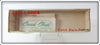 Creek Chub Fluorescent Red Jointed Pikie Empty Box 2621 W