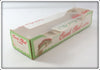 Creek Chub Fluorescent Red Jointed Pikie Empty Box 2621 W