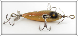 Vintage Heddon Shiner Scale 100 Dowagiac Minnow Lure 109P