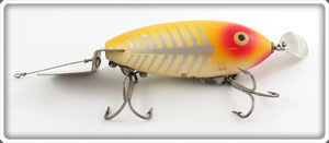 Vintage Heddon Yellow Shore Go Deeper Crab Lure D1900XRY