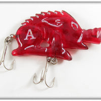 Vintage Cotton Cordell Arkansas Razorbacks Razorbug Pig Lure