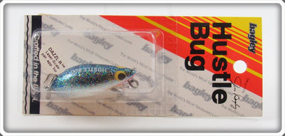 Vintage Bagley Dazzl-R Laser Scale Hustle Bug Lure On Card 