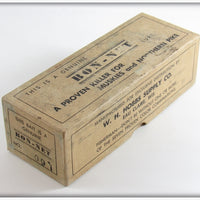 W. H. Hobbs Supply Co Frog Bon-Net Minnow Empty Box