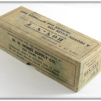 W. H. Hobbs Supply Co Frog Bon-Net Minnow Empty Box