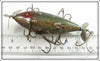 W. H. Hobbs Supply Co Green Scale Bon-Net Minnow In Box