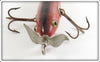 South Bend Red Black Shaded Back Min-Buck Minnow 943 SR