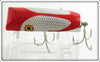 B. & J. Tackle Co White & Red With Scales Roller Flasher In Box