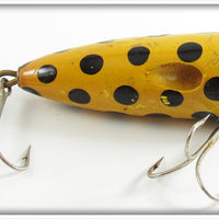 Biff Bait Company Yellow Black Spots Master Biff Plug Lure