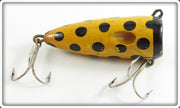 Biff Bait Company Yellow Black Spots Master Biff Plug Lure