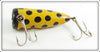 Biff Bait Company Yellow Black Spots Master Biff Plug