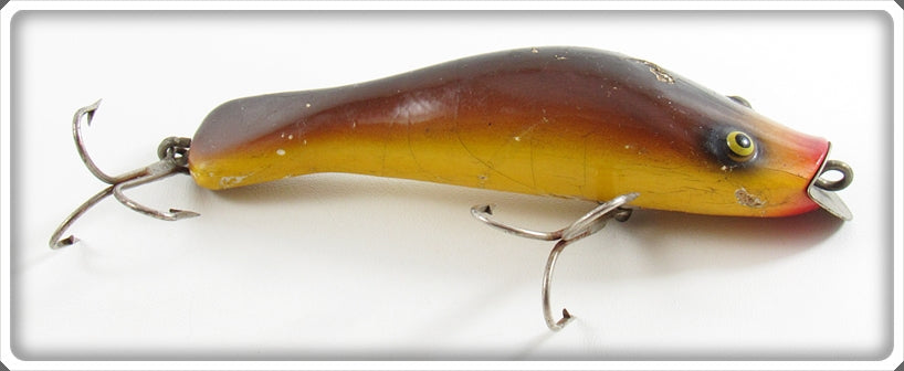 Vintage Paw Paw Brown Bullhead 3502 Lure