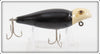 Vintage Strikemaster Black White Head Glider Lure