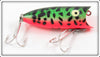 Vintage Heddon Green Crawdad Baby Lucky 13 Lure 2400 GR