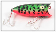 Vintage Heddon Green Crawdad Baby Lucky 13 Lure 2400 GR