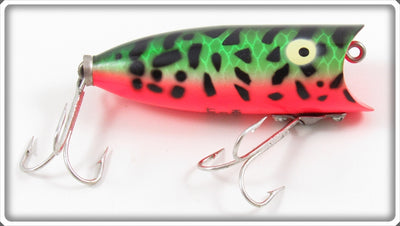 Vintage Heddon Green Crawdad Baby Lucky 13 Lure 2400 GR