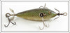 Vintage Heddon Green Scale 100 Dowagiac Minnow Lure 109D