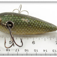 Heddon Green Scale 100 Dowagiac Minnow 109D