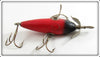 South Bend Red With Black Nose Midget Underwater Minnow 901 R