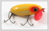 Arbogast Yellow Shore Wood Body Plastic Lip Peanut