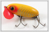 Arbogast Yellow Shore Wood Body Plastic Lip Peanut