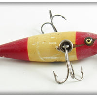 Vintage South Bend Red Head & Tail Underwater Minnow 903 RHT