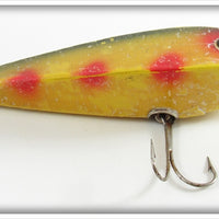 Heddon Yellow With Red Spots 850 Swimming Minnow 851