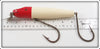 Creek Chub Red Head White Single Hook Tarpon Pikie 4002