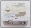 Watt Tackle Co Orange,Green, Blue, White & Red Twirling Twirp In Box