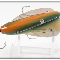 Watt Tackle Co Orange,Green, Blue, White & Red Twirling Twirp In Box