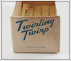 Watt Tackle Co Orange,Green, Blue, White & Red Twirling Twirp In Box