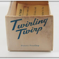 Watt Tackle Co Orange,Green, Blue, White & Red Twirling Twirp In Box