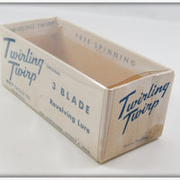 Watt Tackle Co Blue & White Twirling Twirp In Box