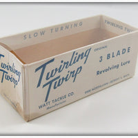Watt Tackle Co Blue & White Twirling Twirp In Box