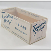 Watt Tackle Co Blue & White Twirling Twirp In Box