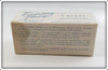 Watt Tackle Co Blue & White Twirling Twirp In Box