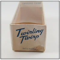 Watt Tackle Co Blue & White Twirling Twirp In Box